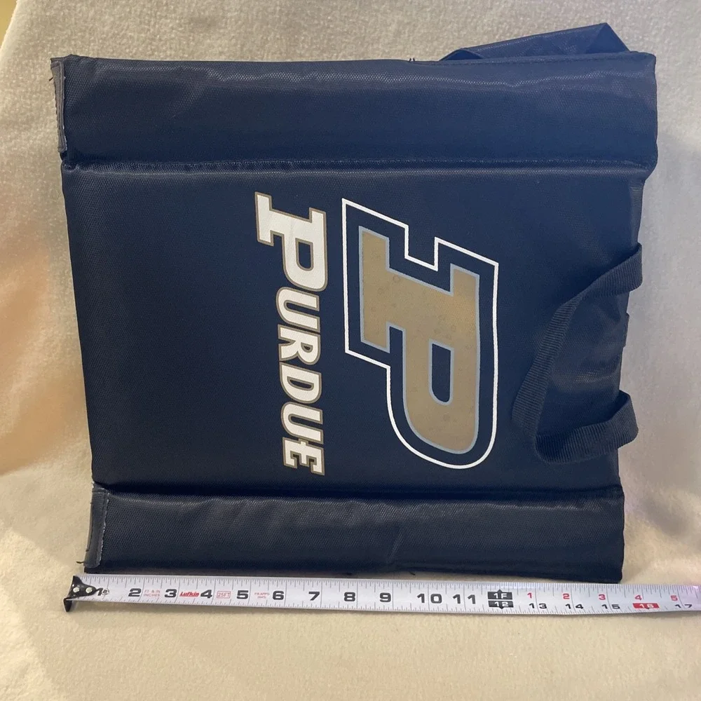 Purdue Boilermakers Stadium Bleacher Seat Folding Padded Black 15